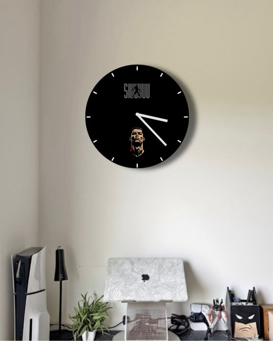 Cristiano Ronaldo - Acrylic Wall Clock