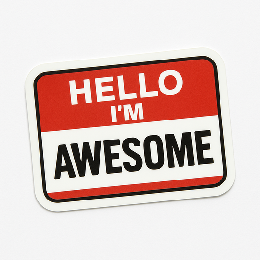 Awesome Sticker - Medium