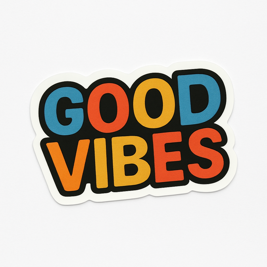 Good Vibes Sticker