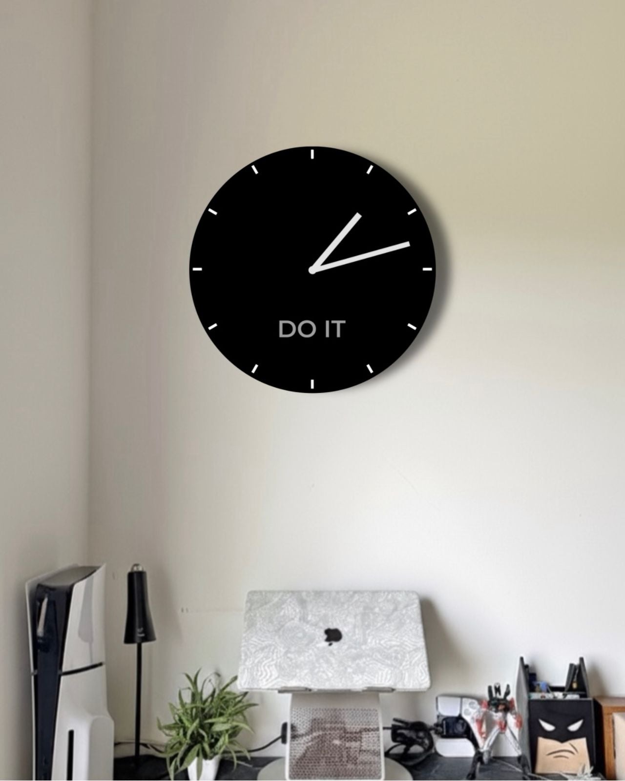 DO IT - Minimal Motivational - Acrylic Wall Clock