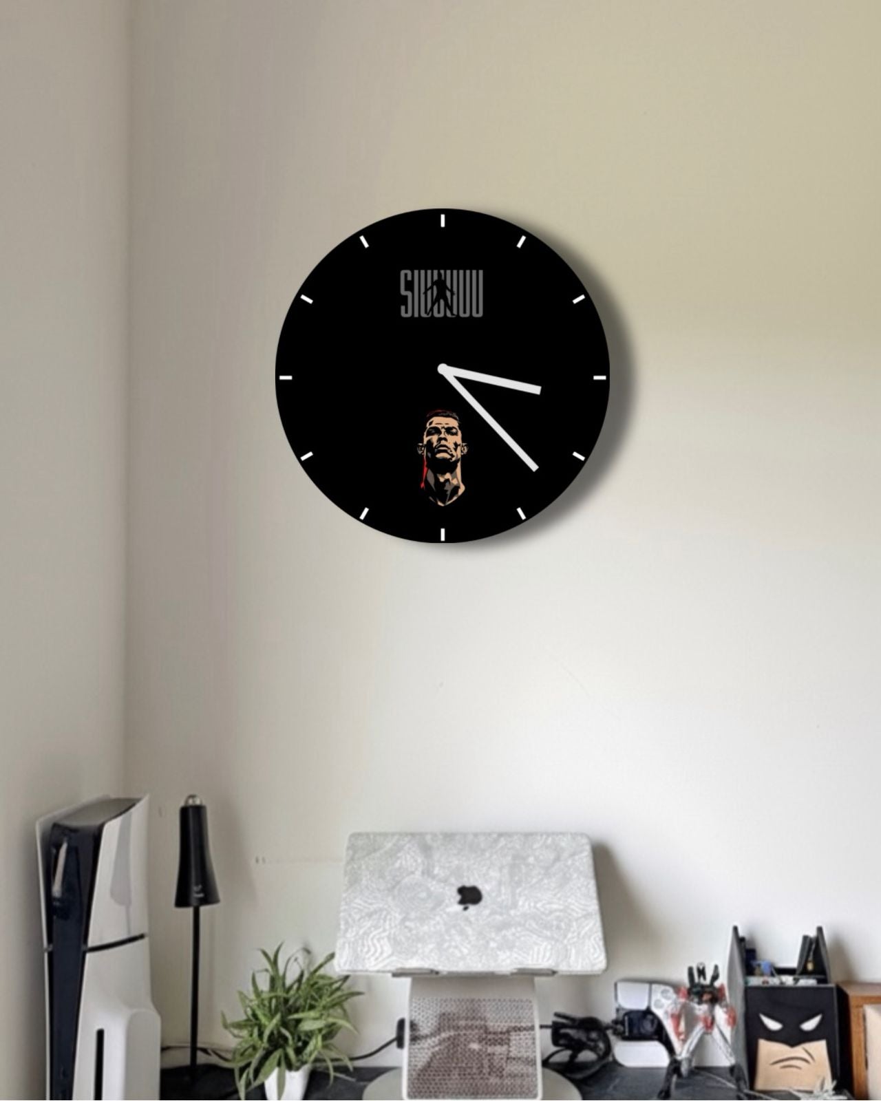 Cristiano Ronaldo - Acrylic Wall Clock